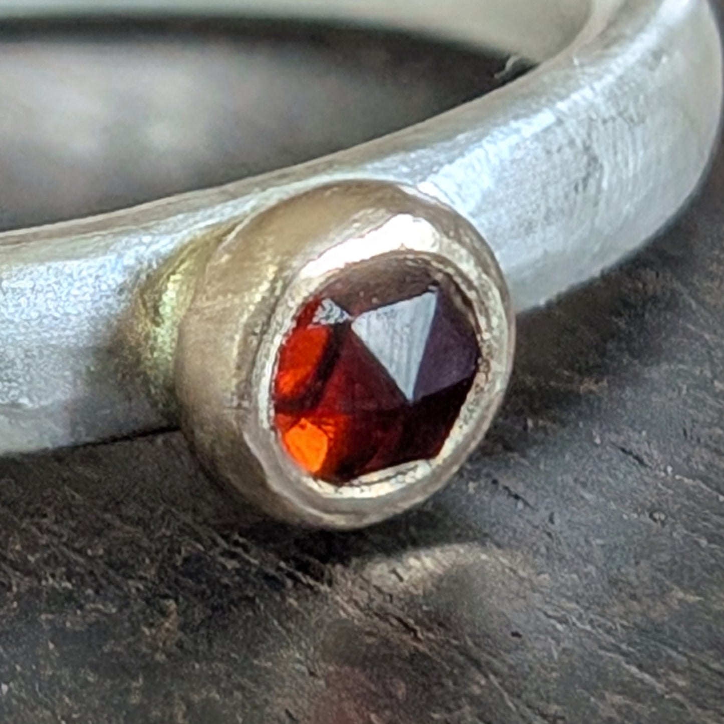 3mm Garnet Ring 14K and Argentium.jpg