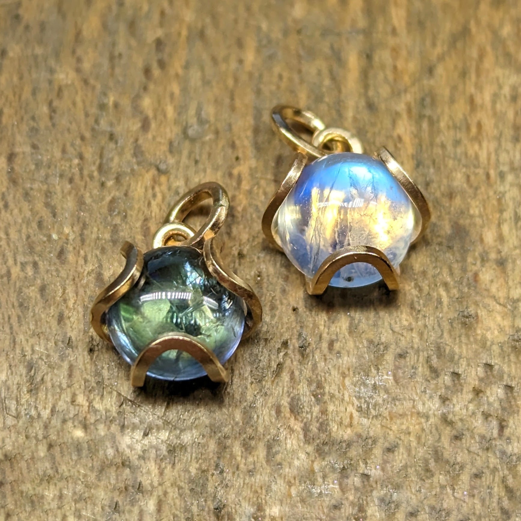 Tanzanite and Moonstone Open Iris Pendants.jpeg