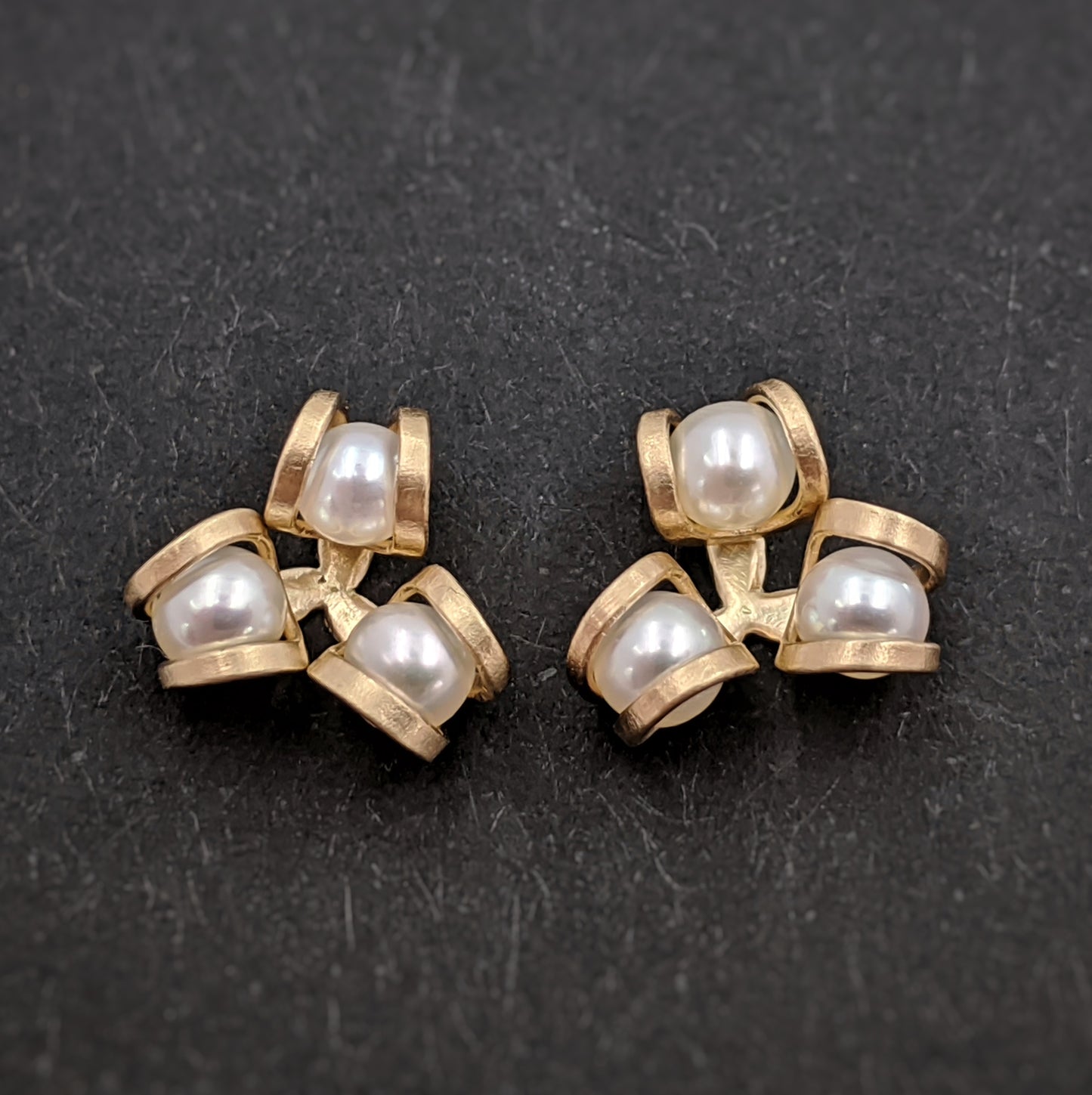 Aster Post Earrings - Gold