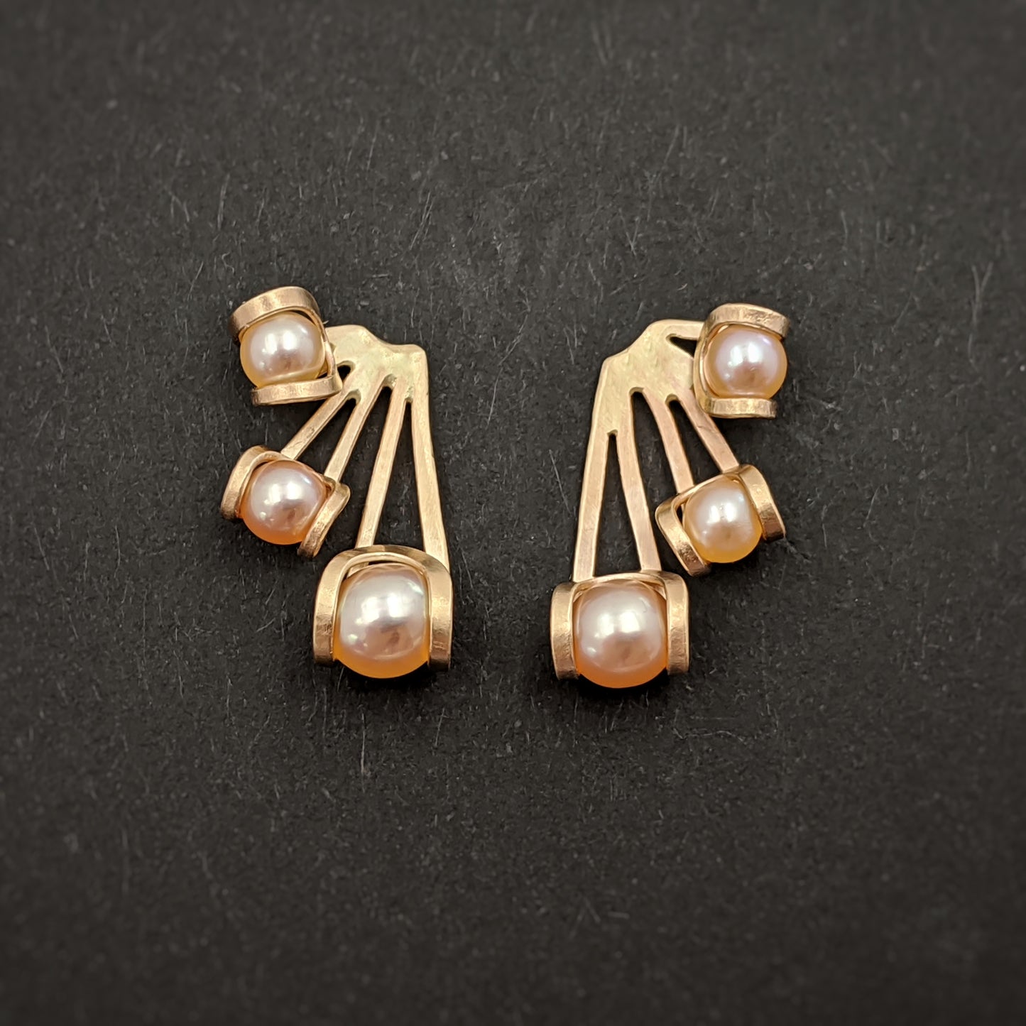 Ray Post Earrings - Gold