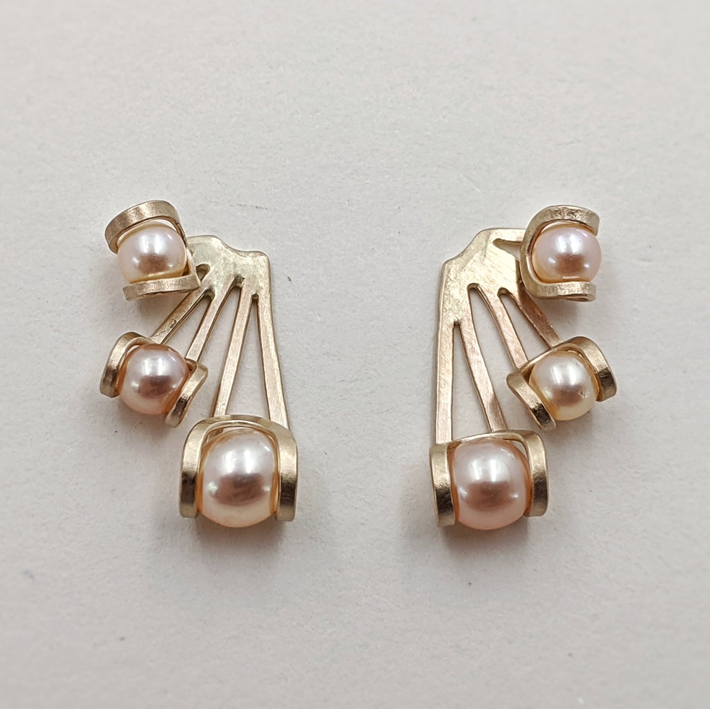 Ray Post Earrings - Gold