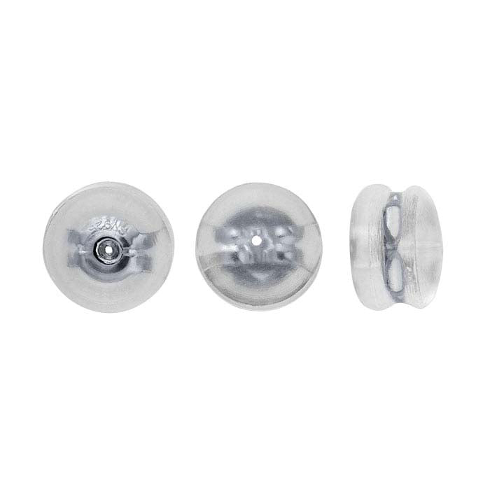 Silicone Covered Earring Backs